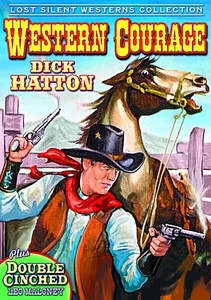 Western Courage / Double Cinched (Silent) (DVD) Dick Hatton (US IMPORT) - Picture 1 of 2
