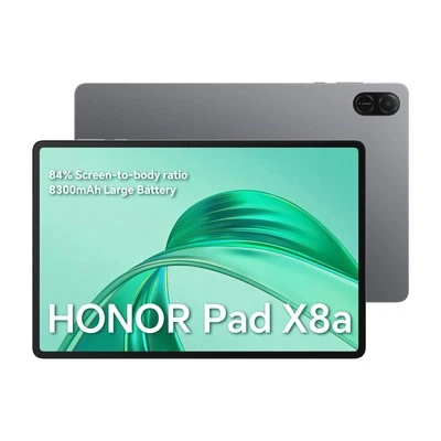 HONOR Pad X8a - Tablet Wi-Fi 11 pollici, 4 GB+128 GB, schermo 90 Hz FullView, ba - Immagine 1 di 4