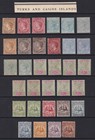 Turks & Caicos. Early selection. Mostly mint/unused + the odd used example.