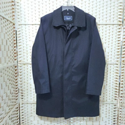 Vintage Chaps Ralph Lauren  Coat Navy Blue Mens 42L Removable Lining  - Image 1 of 4
