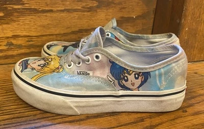 VANS Sailor Moon Anime Zapatos de Skate de Parte Baja Niños Niños Niñas Talla 13 Foto 1 de 4