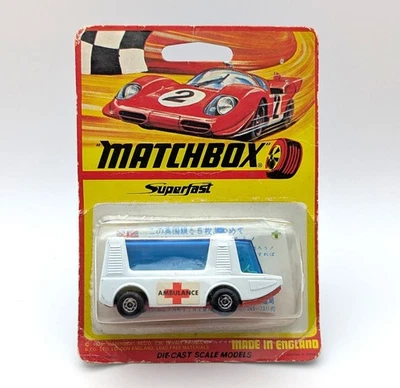 Matchbox Lesney Superfast 46 Stretcha Fetcha In RARE JAPANESE BLISTER  - Image 1 of 4