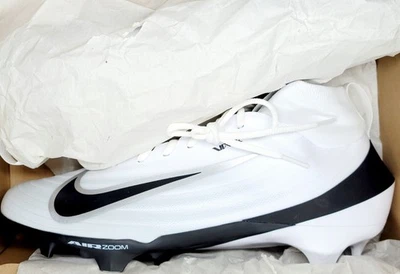 Nike Zoom Air Vapor Pro 1 White/Black FB Cleats Sz 12.5 Men New In Alternate Box - Image 1 of 4