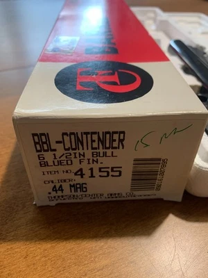 Barril de coleccionista TC Thompson Contender Foto 1 de 3