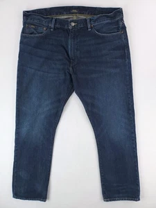 Polo Ralph Lauren Jeans Mens 38x32 Blue Hampton Relaxed Straight Medium Wash - Picture 1 of 15