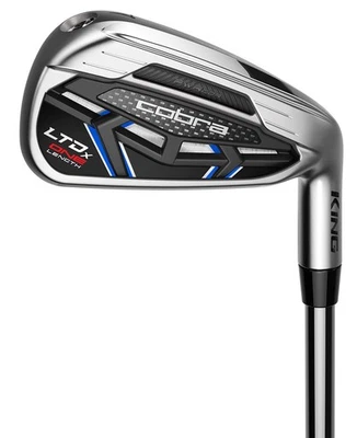 Left Handed Cobra LTDx One Length 6 Iron Stiff FST KBS Tour 80 Excellent - Image 1 of 4