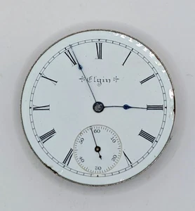 Movimiento de reloj Elgin 1898 - Para reparación o restauración - No funciona - Imagen 1 de 3