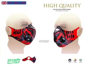 Fitness Training Gesichtsmaske Cardio Höhenlauf Gym Workout Sport Maske - Bild 1 von 2