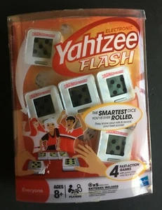 Electronic Yahtzee Flash Game 4 Action Games Classic Family Games NEW SEALED - Picture 1 of 2