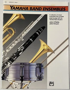 Yamaha Band Ensembles HORN IN F Book 1 Mixed Beginner Ensembles - Picture 1 of 4