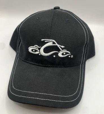 Vintage Orange County Choppers OCC Hat Strapback Motorcycle Black Embroidered - Image 1 of 4