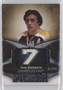 2015 Leaf ITG Superlative Numbers Silver /15 Phil Esposito #SN-11 HOF
