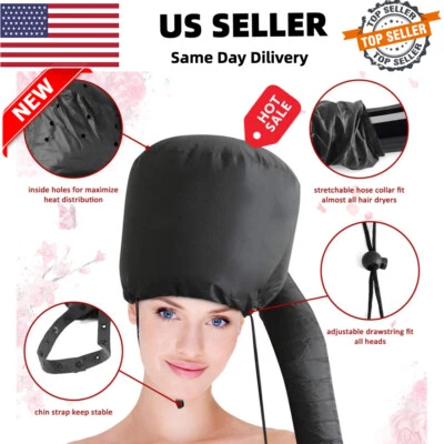 Wholesale Price Professional Soft Bonnet Hood Hair Blow Dryer Drying Cap Hat - Image 1 of 4