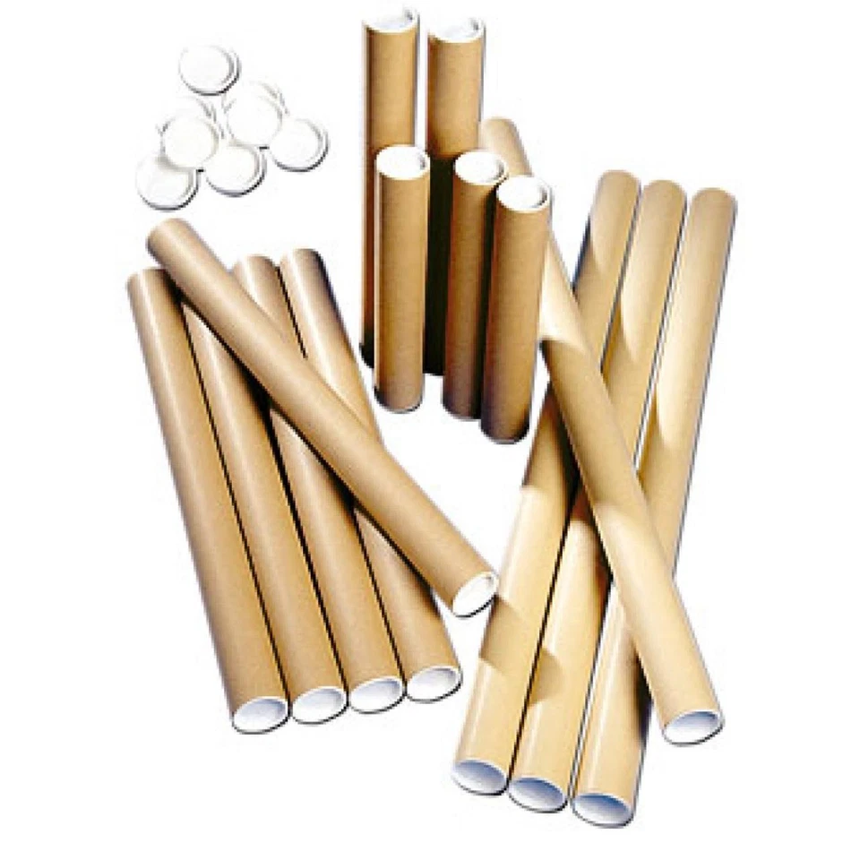 A0 A1 A2 A3 A4 Size Cardboard Postal Tubes Strong Quality Mailing Dispatching CS - Image 1 of 1