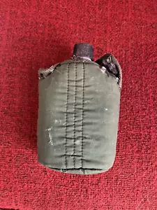 Vintage U.S. Army Canteen mit Tasche - Bild 1 von 1
