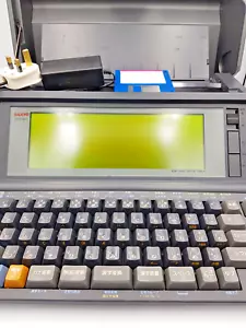 Sanyo Sanword Mini J SWP-M33 Vintage Word Processor Electronic Type Writer LCD - Picture 1 of 24