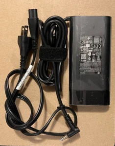 Genuine HP TPN-DA09 150W Blue Tip AC Adapter Charger with Power Cord (Used) - Afbeelding 1 van 2