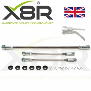 Per Peugeot 106 Citroen Saxo Ingranaggio Collegamento Spingere Rods 3pc Kit Seal - Picture 1 of 11