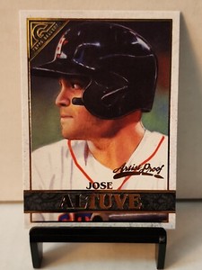 2020 Topps Gallery ARTIST PROOF #10 JOSE ALTUVE Houston Astros