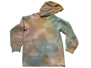 Wonder Nation Boys Tie Dye Lightweight Long Sleeve Pullover Hoodie Size S (6-7) - Picture 1 of 2