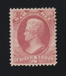 US O84 2c War Department Official Mint Fine+ Part OG SCV $260 - Picture 1 of 2