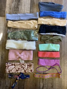 Posten 16 gemischte Stretchstoff Stirnbänder sportlich Laufen Camping Wandern Bohemian - Bild 1 von 7