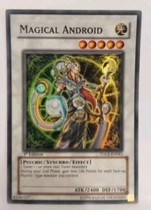 Magical Android TDGS-EN043 Super Rare 1st Edition Yu-Gi-Oh Single Card - Picture 1 of 4