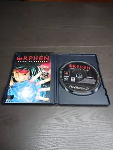 Orphen: Scion of Sorcery en caja con tarjeta de registro. Juego RARO de Playstation 2 PS2 - Imagen 1 de 9