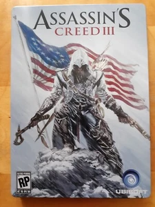 Steelbook Assassins Creed III 3 PS3 Ubisoft muy bueno - Imagen 1 de 12