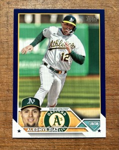 Aledmys Diaz 2023 Topps Update ROYAL BLUE US118 Oakland Athletics A’s MLB 