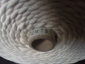 1kg Rolle Kerzen Docht (560m Spule) Runddocht Nr.7  NUR 12 Cent pro Meter - Bild 1 von 1