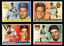 1955 Topps Baseball:  Choose Your Card (#3 - #199)