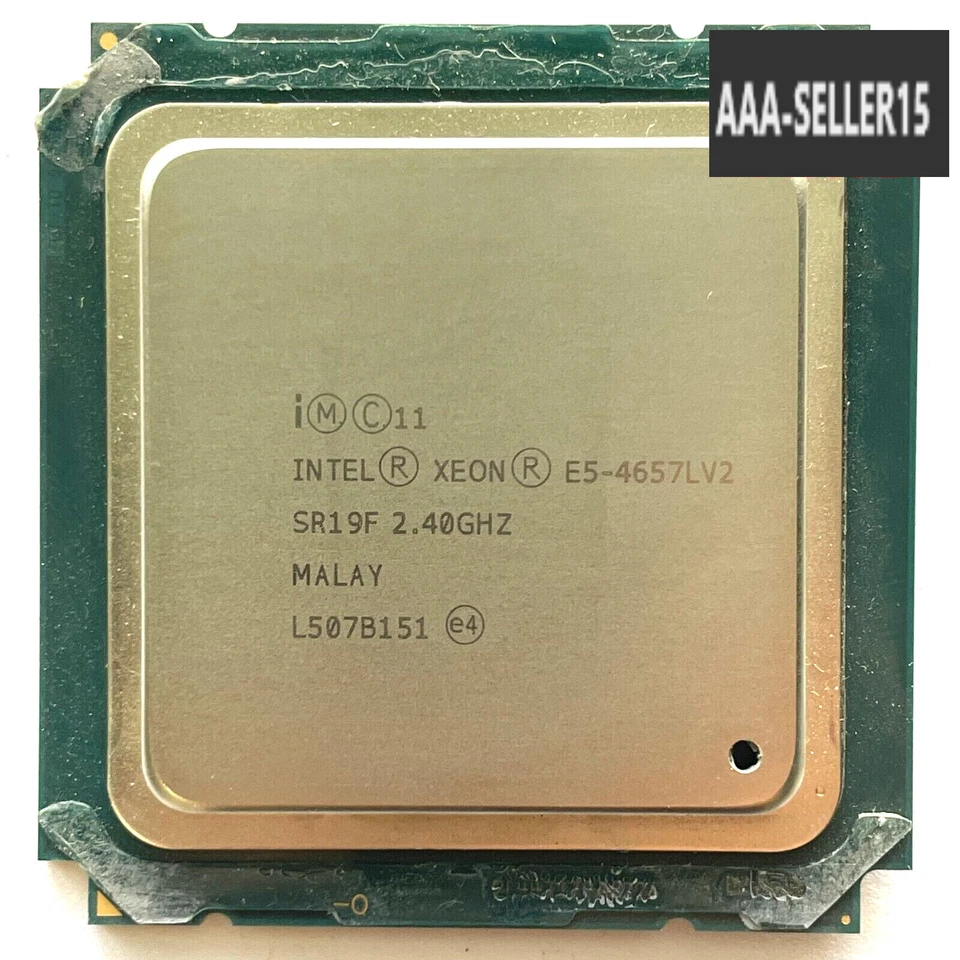 Intel Xeon E5-4657L V2 2.40GHz 12-Core 30MB LGA2011 Server CPU Processor SR19F - Image 1 of 1
