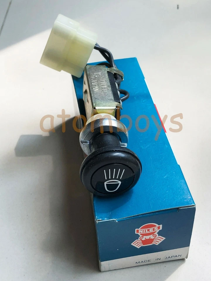 FIT DATSUN FOR NISSAN 620 J15 1500 PICKUP TRUCK LIGHT SWITCH CONTROL KNOB JDM - Imagem 1 de 4