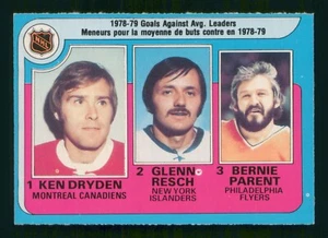 DRYDEN/RESCH/PARENT GAA LÍDERES 1979-80 O-PEE-CHEE 1979-80 NO 6 COMO NUEVO + 61753 - Imagen 1 de 2
