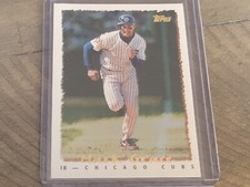 1995 Topps Cyberstats #61 Mark Grace Chicago Cubs Nmmt