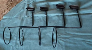 4 E Track Helmet Holders E-track Display Storage Organizer Hanger Rack Trailer - Picture 1 of 6