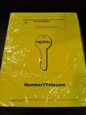 Nortel Norstar Call Pilot 100 150 4-Seat Desktop Messaging Keycode NTKC0107 Code - Image 1 of 2