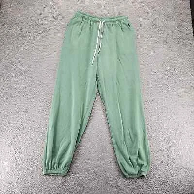 Pantalones Polo Ralph Lauren Para Hombre Medianos Verde Polar Poni Cordón Atletismo Foto 1 de 4