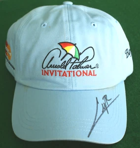 CARMILLO VILLEGAS HANDSIGNIERTER API GOLFHUT TOLLE SIGNATUR IN SILBER!!! C5 - Bild 1 von 4