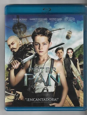 Pan [2016 Spanish] Blu-ray + DVD (Peter Pan live action) Hugh Jackman, Levi Mill - Image 1 of 4