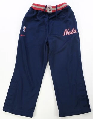 Rare VTG NIKE New Jersey Nets NBA Basketball Joggers Sweatpants Pants 2000s SZ S - Image 1 of 4
