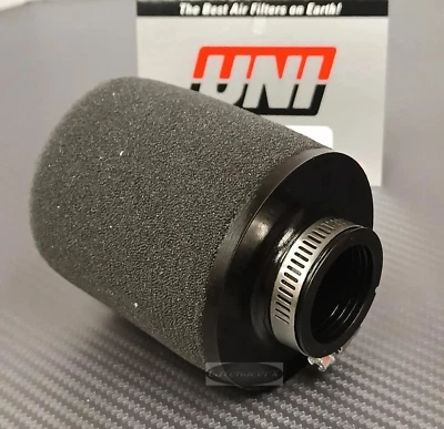 ALL YEARS Yamaha PW50 Hi Flow Race Filter Uni Clamp On Air Filter 1" UP-4112 - Image 1 of 4