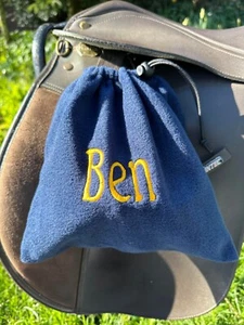 Personalised Fleece Stirrup Covers - Picture 1 of 13