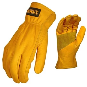 DEWALT DPG32L HERREN ARBEITSHANDSCHUH GROSS PREMIUM LEDER DOPPELT GENÄHT SCHNELLER VERSAND - Bild 1 von 1