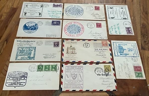 LOT x34 GEORGE WASHINGTON BICENTENNIAL 1932 COVERS SEE 4 PHOTOS ! + CARD +LETTER - Picture 1 of 4