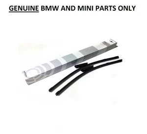 GENUINE MINI R50 R53 R55 R56 R57 etc Windscreen Wiper Set 61612327749. PAIR. 25X - Picture 1 of 5