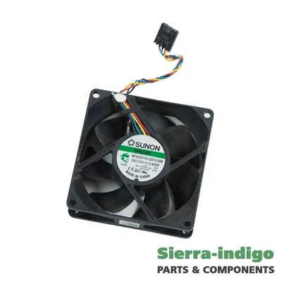 Dell 89R8J-A01 Fan 80mm x 25mm SUNON MF80251V2-Q010-S99 5-Pin 4-Wire - Image 1 of 4