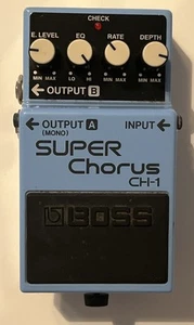 BOSS CH-1 SUPER Chorus Guitar Effects Pedal 1997 #235 Analog Circuit DHL or EMS - Picture 1 of 9
