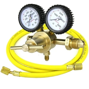 Nitrogen Regulator with 60In Hose for HVAC Purge, CGA580 Inlet Connection2027 - Bild 1 von 6